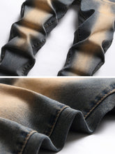 Load image into Gallery viewer, Men&#39;s Slim Fit Stretch Jeans Ripped Skinny Jeans For Men, Distressed Straight Leg Fashion Comfort Flex Waist Pants
