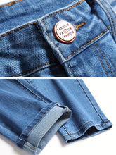 Load image into Gallery viewer, Men&#39;s Slim Fit Stretch Jeans Ripped Skinny Jeans For Men, Distressed Straight Leg Fashion Comfort Flex Waist Pants
