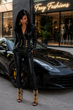Load image into Gallery viewer, Urban Elegant Faux Leather Jacket for Women
