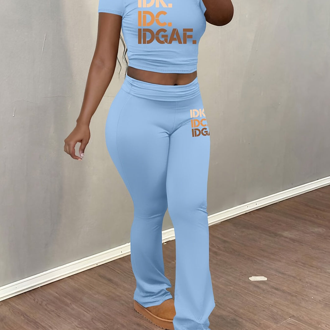 Two Piece Set  Women Casual