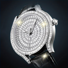 Load image into Gallery viewer, Men&#39;s White Stone Exquisite Watch Automatic Movement Business Watch, Without Battery
