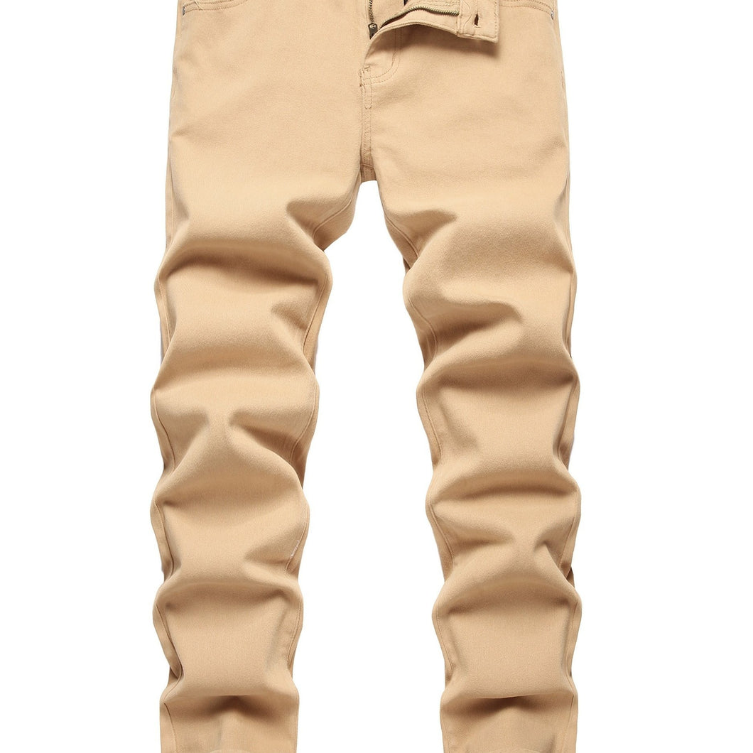 Men's Casual Slim Fit Stretch Jeans