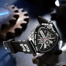 Load image into Gallery viewer, Men&#39;s Luxury Rose Golden-Tone Sports Watch , Chronograph-like, Date Display &amp; Quartz Movement - Dress Watch for Casual &amp; Formal Events, Elegant Analog Men&#39;s Watch
