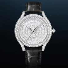 Load image into Gallery viewer, Men&#39;s White Stone Exquisite Watch Automatic Movement Business Watch, Without Battery
