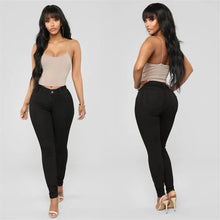 Load image into Gallery viewer, Women's High Waist Slim Jeans
