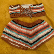 Load image into Gallery viewer, Two Piece Set Summer Tank Top + Short Outfit
