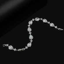 Load image into Gallery viewer, Light Luxury  Women's Bracelet High Quality Shining Full Zircon Drop-shaped
