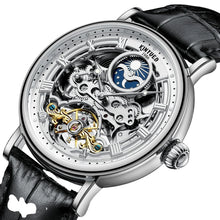 Load image into Gallery viewer, Luxury Leather Strap Watch Tourbillon Alloy Waterproof Men&#39;s Watch
