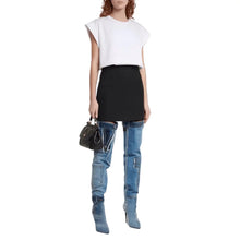 Load image into Gallery viewer, Women's Washed Denim Over-The-Knee Boots
