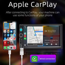 Load image into Gallery viewer, 7 Inch 1 Din Car Stereo Touch Screen MP5 Player Bluetooth with Rear View Camera
