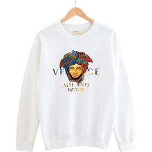Load image into Gallery viewer, Men's Round Neck Sweatshirt + Sweatpants Luxury Print
