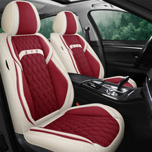 Load image into Gallery viewer, Universal Flax Car Seat Covers for Jeep Cherokee WK2 WJ 2004 2014 Patriot Wrangler Compass 2007 2019 Renegade for Vehicle Parts
