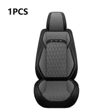 Load image into Gallery viewer, Universal Flax Car Seat Covers for Jeep Cherokee WK2 WJ 2004 2014 Patriot Wrangler Compass 2007 2019 Renegade for Vehicle Parts
