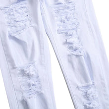 Load image into Gallery viewer, Hole Denim Pants Men's Jeans
