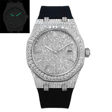 Load image into Gallery viewer, VVS Moissanite Iced Out Men Watch Big Dial Luxury Design Automatic Mechanical Movement Waterproof
