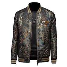 Load image into Gallery viewer, Men's Jacket slim fit splicing business new product foreign style brand fashion handsome jacket
