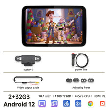 Load image into Gallery viewer, 13" Android 12 Car Headrest Monitor Display IPS Tablet Touch Screen 2K HD For Car Rear Seat Video Music TV Player HDMI Input
