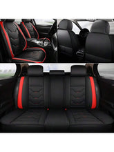 Load image into Gallery viewer, PU Leather Universal Car Seat Cover Full Set For 5 Seat Sedan SUV Truck Waterproof Driver Passenger Seat Protector
