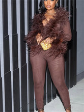 Load image into Gallery viewer, 2 Piece Set Feather Patchwork
