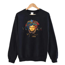 Load image into Gallery viewer, Men's Round Neck Sweatshirt + Sweatpants Luxury Print

