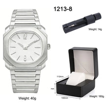 Load image into Gallery viewer, Top luxury business men's quartz watches, marble patterned waterproof watch
