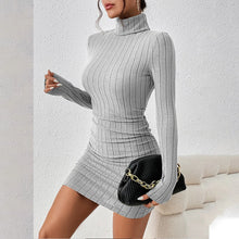 Load image into Gallery viewer, Women's Knitted Bottoming Dress
