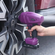 Load image into Gallery viewer, Durable Car Wireless Electric Jack Hydraulic Electric Wrench Remote Control Rechargeable Lithium Battery Tire Replacement
