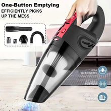 Load image into Gallery viewer, Portable wireless vacuum cleaner, multi-function car and home dual-use, rechargeable, long-lasting battery life, strong suction
