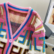 Load image into Gallery viewer, Women's Long Sleeve Sweater Cardigan
