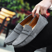 Load image into Gallery viewer, Men's Casual Fashion Genuine Leather Loafers Moccasins Slip-On
