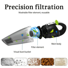 Load image into Gallery viewer, Portable wireless vacuum cleaner, multi-function car and home dual-use, USB charging, long battery life
