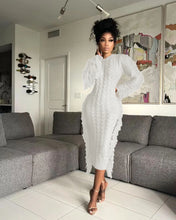 Load image into Gallery viewer, Knitting Tassel Dress  In Multiple Colors
