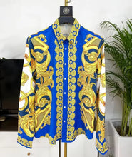 Load image into Gallery viewer, Men&#39;s Stylish Baroque Long-sleeved Shirt

