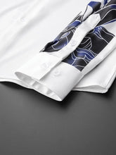 Load image into Gallery viewer, Luxury Flower Shirts Men Long Sleeve Slim Casual Shirts Business Social Dress Shirts
