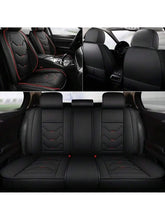 Load image into Gallery viewer, PU Leather Universal Car Seat Cover Full Set For 5 Seat Sedan SUV Truck Waterproof Driver Passenger Seat Protector
