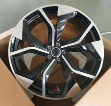 Load image into Gallery viewer, Gloss Black 22 inch Alloy Car Wheel for Audi Q8 RS A8 A6 A5 22*9.5j PCD 5X120 JWL VIA SUV Rims
