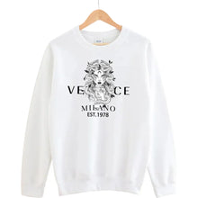Load image into Gallery viewer, Men's Round Neck Sweatshirt + Sweatpants Luxury Print
