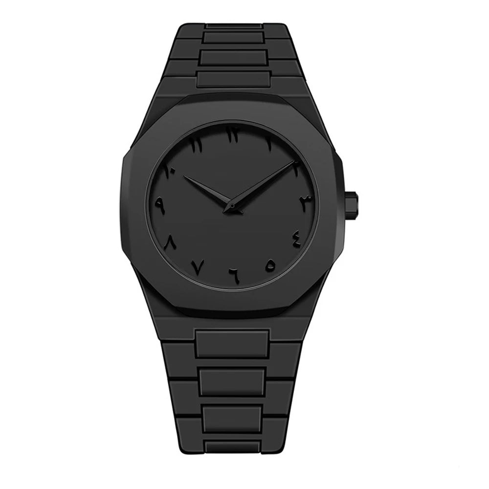 Modern Simple Creative Sports and Leisure Watch Creative Design Waterproof Quartz Movement Energy Watches