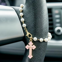 Load image into Gallery viewer, 1PC Creative Prayer Bead Car Pendant Stylish Steering Wheel Ornament for Car Interior Decor
