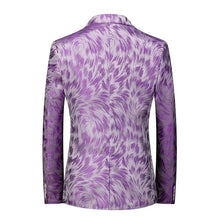 Load image into Gallery viewer, Men's Suit Two Piece, Jacket and Trousers, Jacquard Fabric Fashion Slim Fit Suit,
