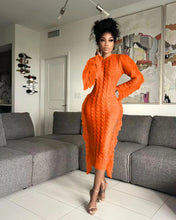 Load image into Gallery viewer, Knitting Tassel Dress  In Multiple Colors
