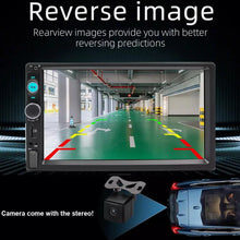 Load image into Gallery viewer, 7 Inch 1 Din Car Stereo Touch Screen MP5 Player Bluetooth with Rear View Camera
