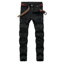 Load image into Gallery viewer, Hole Denim Pants Men's Jeans
