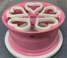 Load image into Gallery viewer, 17 18 19 20 21 22-inch forged rims for Benz BMW Audi A5 A6 A7 A8 Land Rover Jaguar Tesla custom pink Love heart forged wheels
