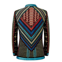 Load image into Gallery viewer, Men's Vintage Green Gold Embroidered Blazer Luxury Suit Jacket
