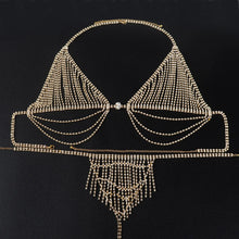 Load image into Gallery viewer, Sexy Rhinestone Two Piece Set
