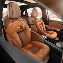 Load image into Gallery viewer, Cute cartoon design car seat cushion soft plush with thickened padding for office home and car use Easy installation
