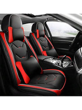 Load image into Gallery viewer, PU Leather Universal Car Seat Cover Full Set For 5 Seat Sedan SUV Truck Waterproof Driver Passenger Seat Protector

