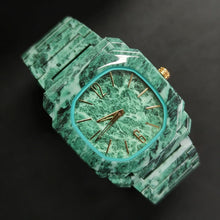 Load image into Gallery viewer, Top luxury business men's quartz watches, marble patterned waterproof watch
