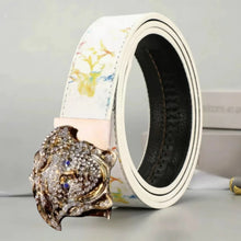 Load image into Gallery viewer, Graffiti Letter Belt Casual Dress Adjustable
